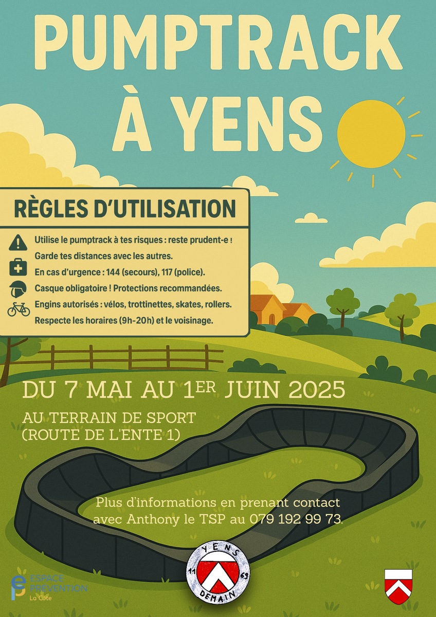 Affiche Pumptrack 2025 